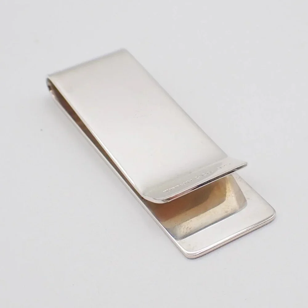 TIFFANY & CO. 1837 Sterling Silver Money Clip Ag 925 05EG280